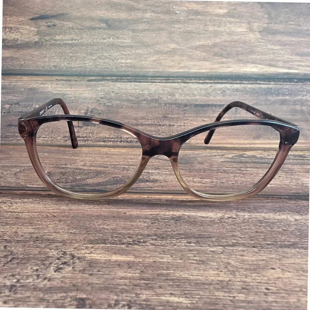 DKNY DY 4093 3556/13 Tortoise Brown Gradient Cat Eye Eyeglass Frames 56-17-140
